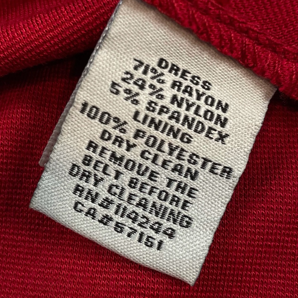 ELIZA J • Red Twist Knot Sleeveless Mini Dress, 2P - Picture 14 of 16